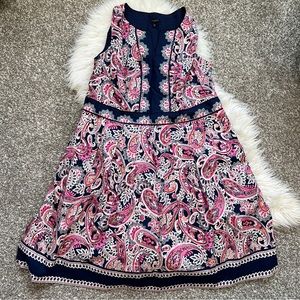 Talbots | Paisley Cotton Dress